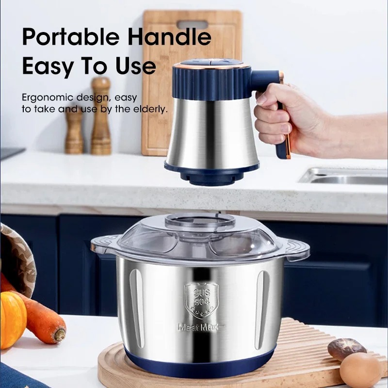Baby Food Vegetables - Picadora de Carne Eléctrica de 5L,