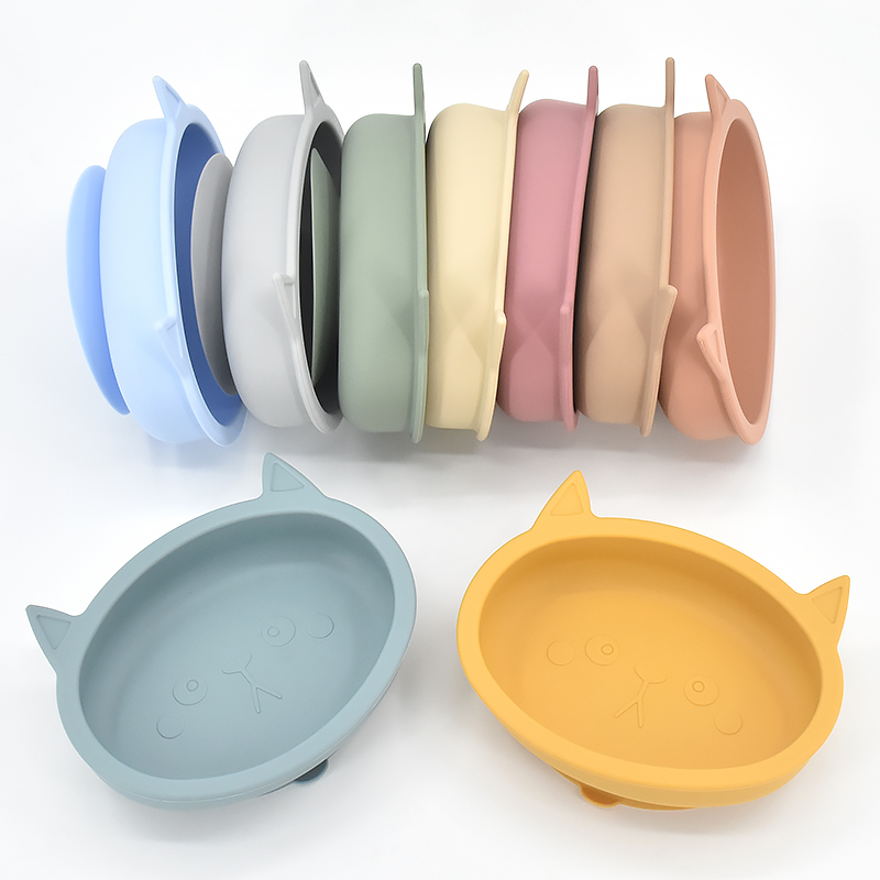 Plato de alimentación de silic - Baby Food Jars With Lids reseña y precio