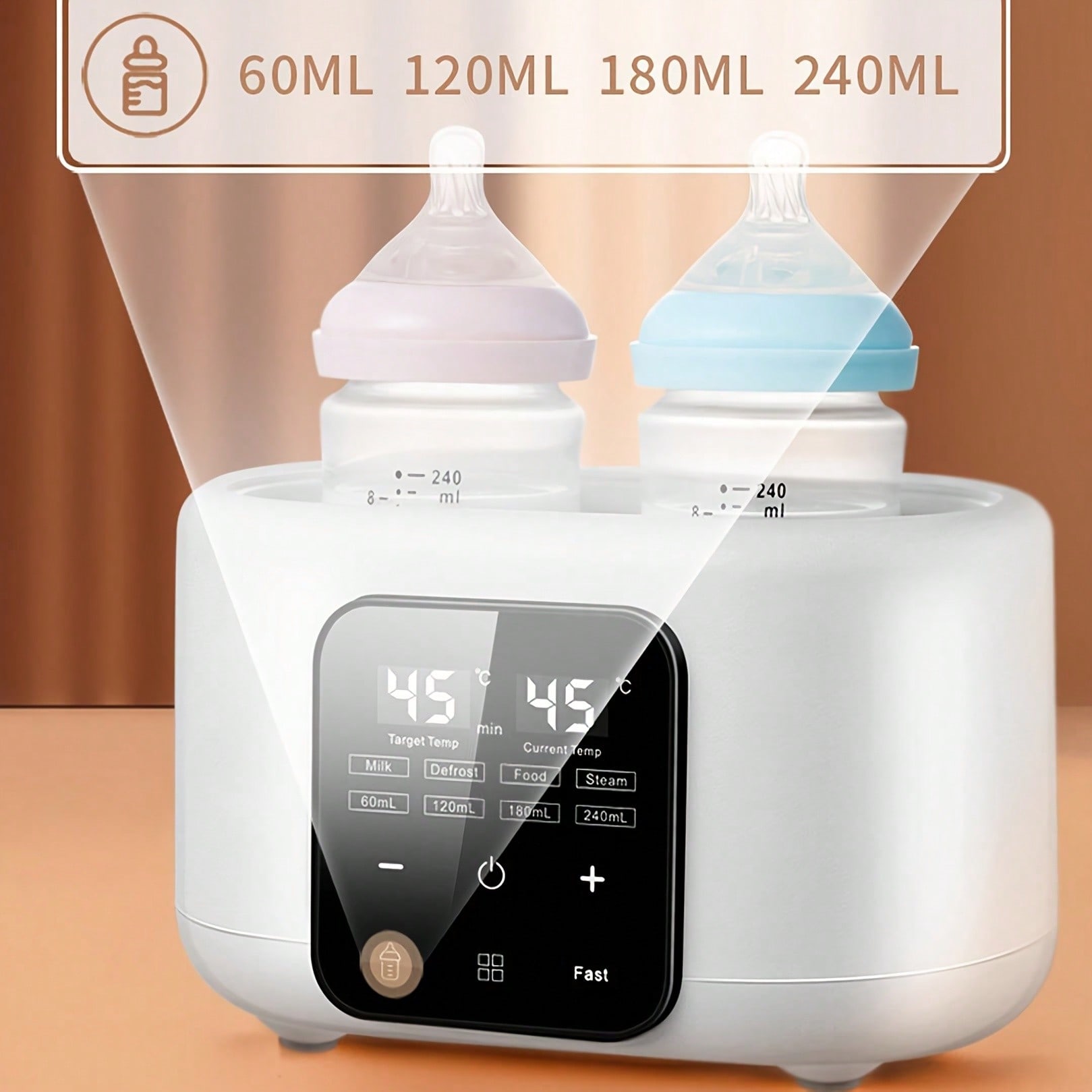 Calentador de biberones rápido - Baby Food Warmer reseña y precio