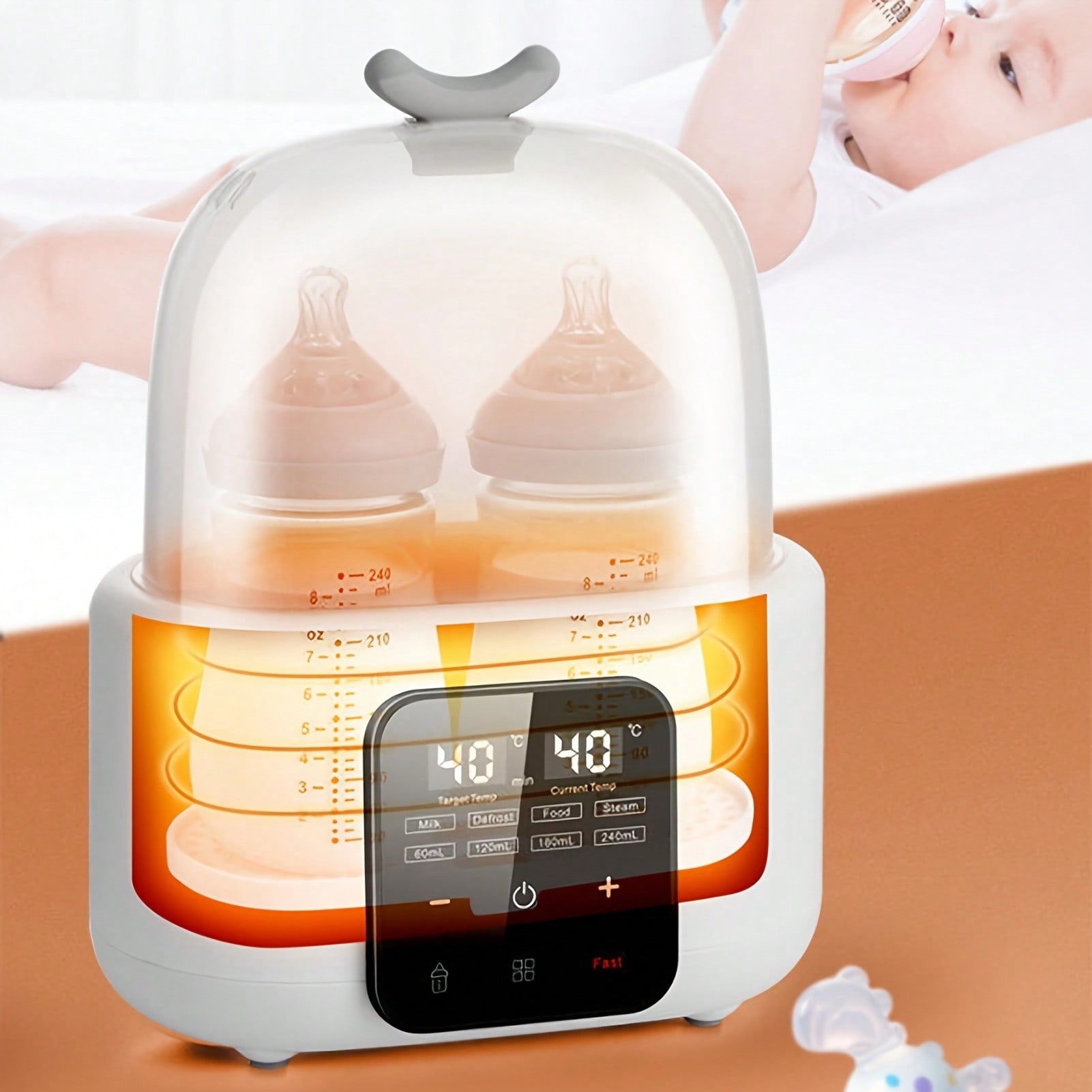 Calentador de biberones rápido - Baby Food Warmer reseña y precio