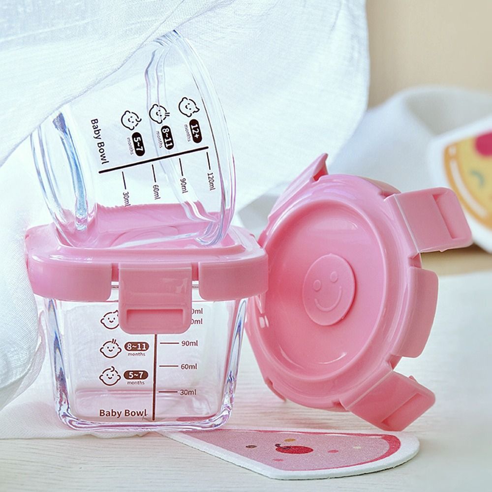 Caja de almacenamiento de alim - Baby Food Jars With Lids reseña y precio