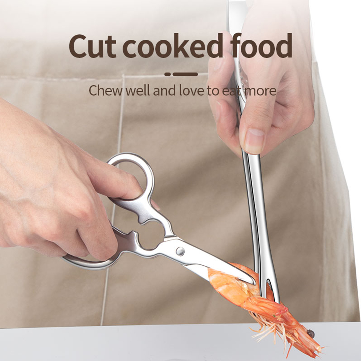 Tijeras para alimentos, fabric - Baby Food Scissors reseña y precio